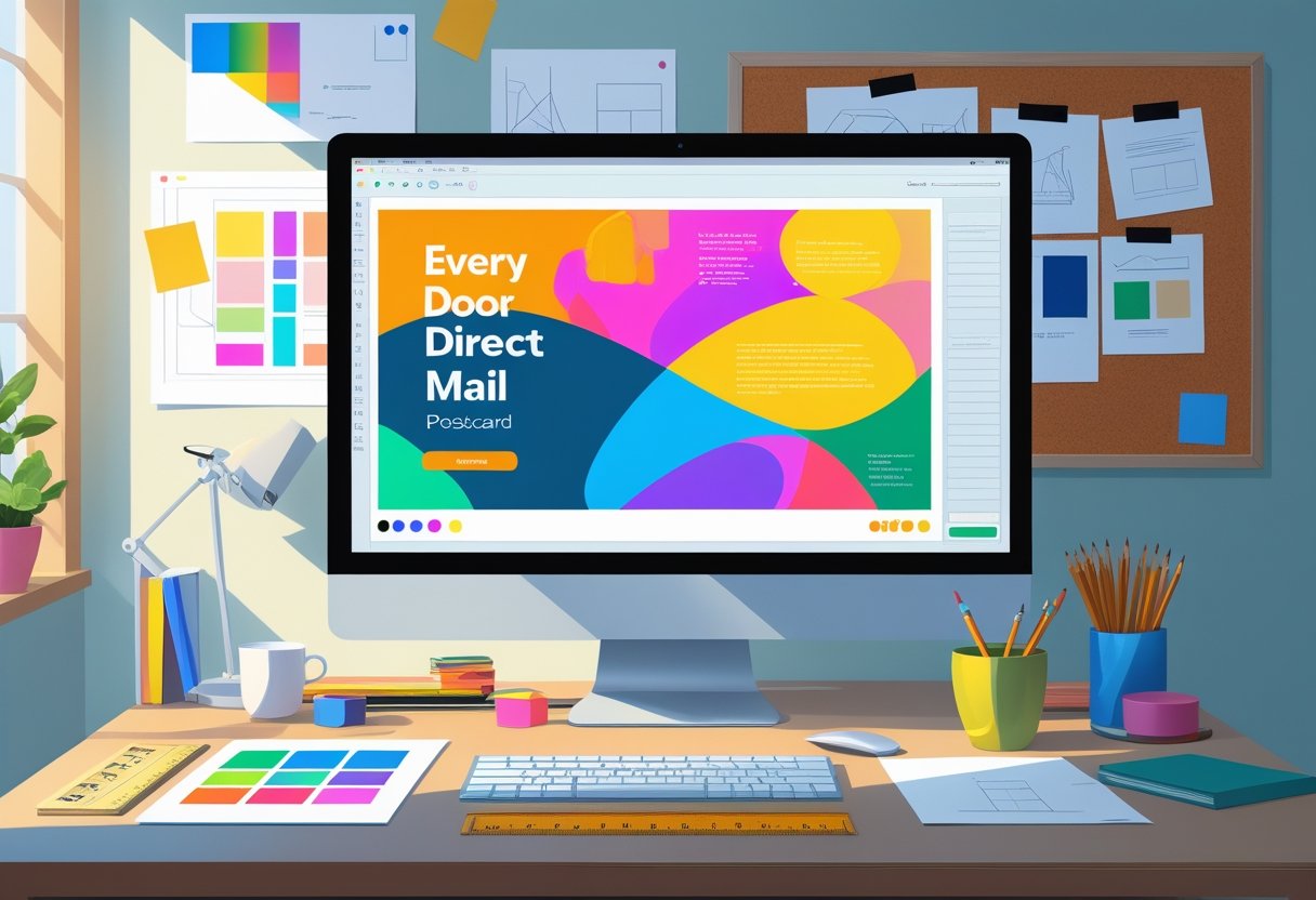 Professional EDDM postcard design examples showing effective layouts and visual hierarchy