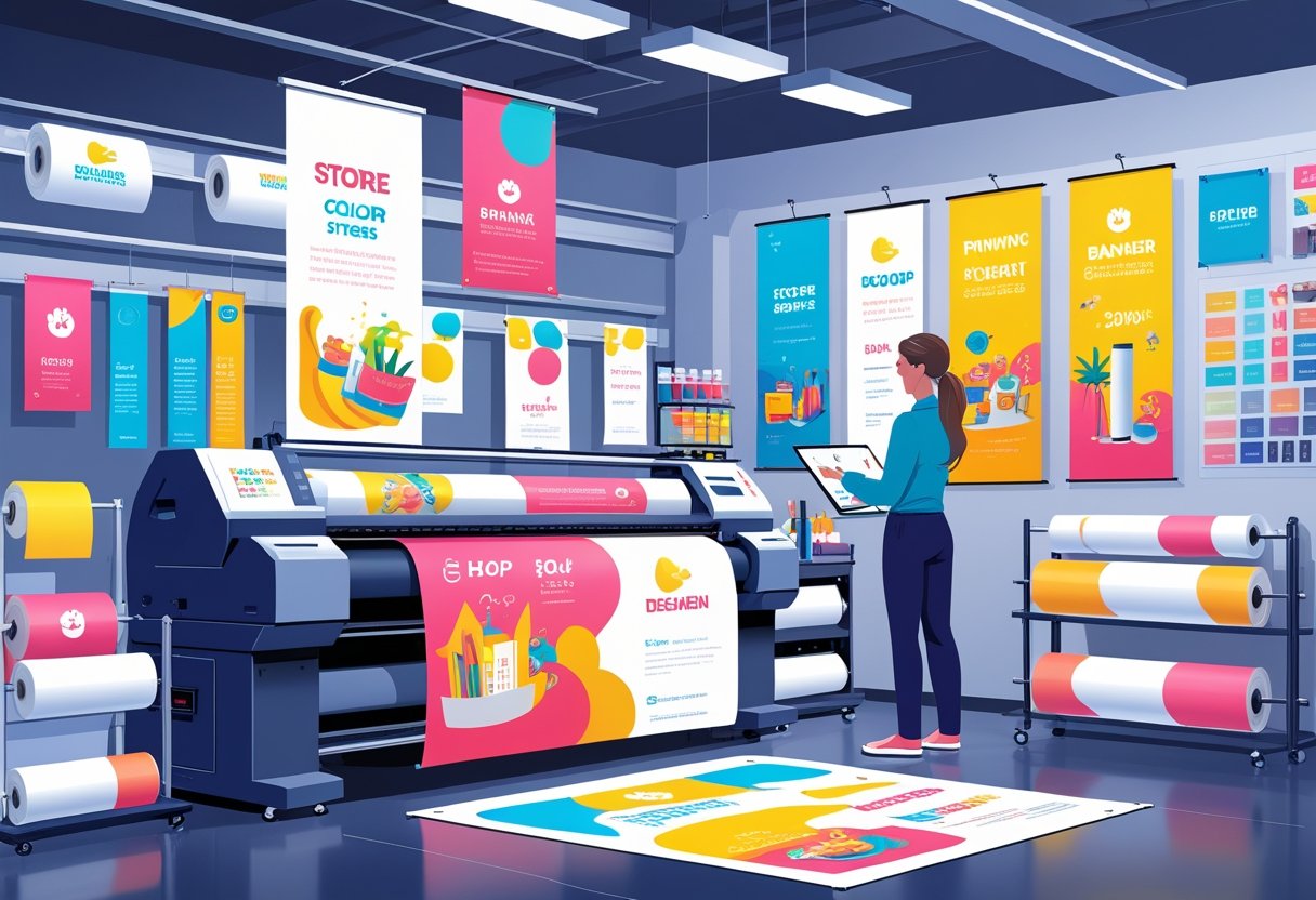 Printing Promotional Banners for Stores: Effective Strategies to Boost Visibility